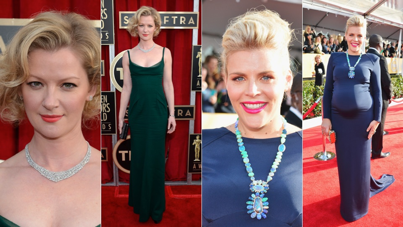 Illustration for article titled Classic Glamour and Fugly Failures at the SAG Awards